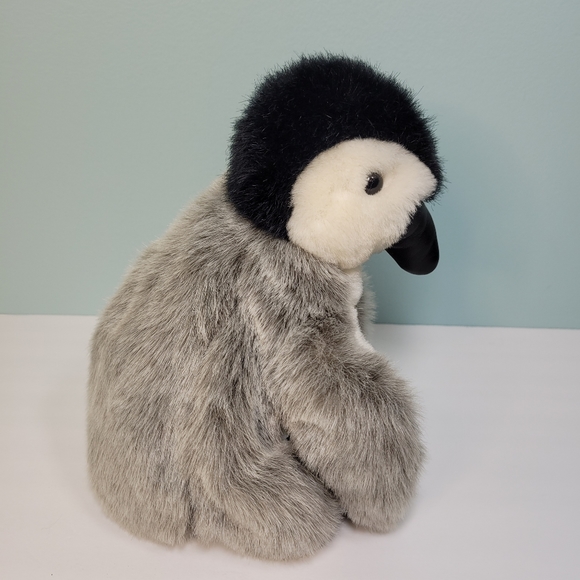 Folkmanis Baby Emperor Penguin Plush Full Body Hand Puppet Lifelike No Tags - Picture 6 of 11